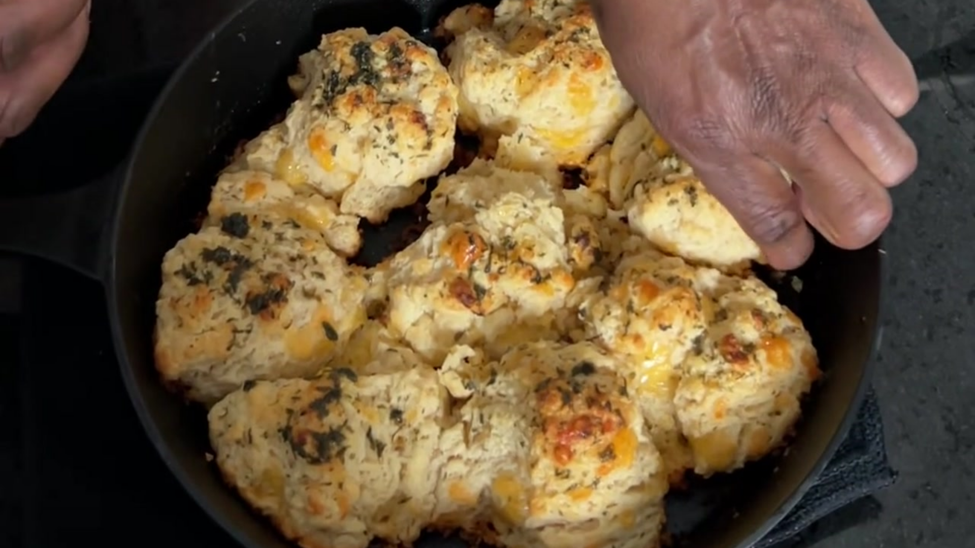 Load video: homemade biscuits