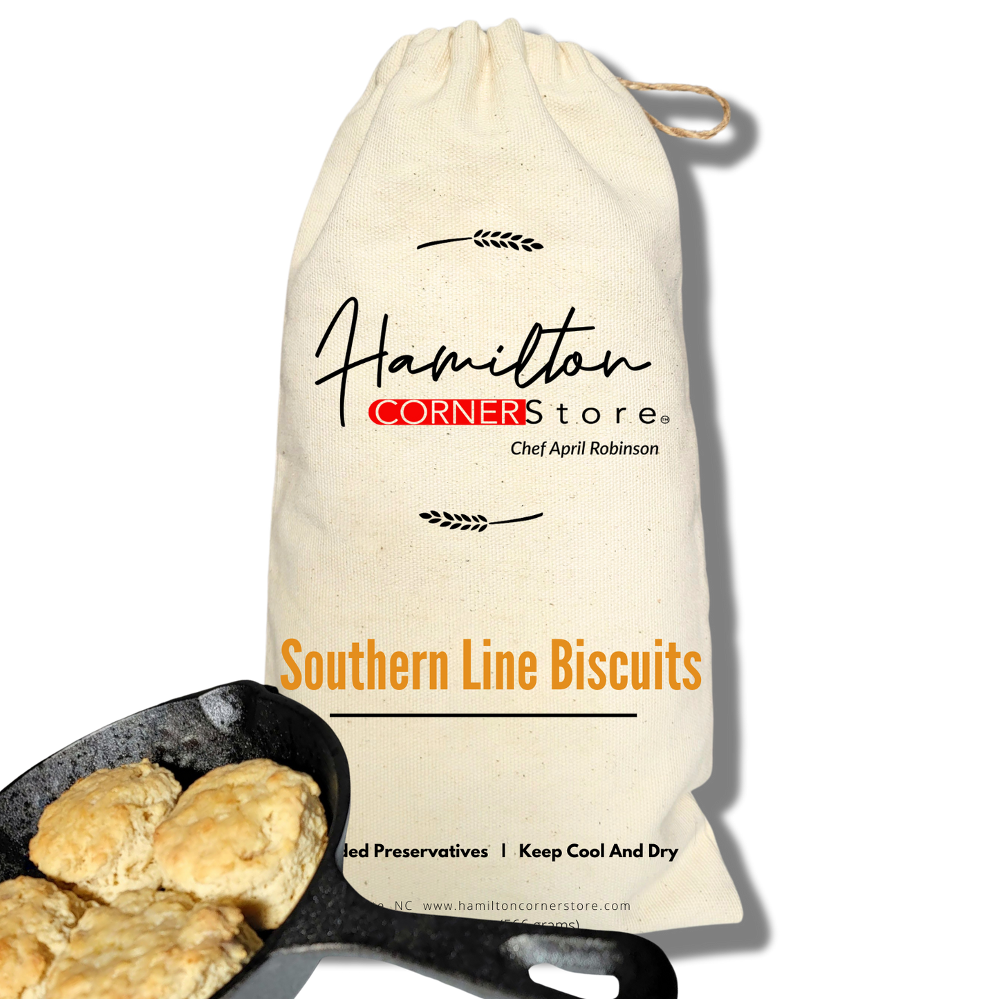 southern line biscuits and cast iron skillet